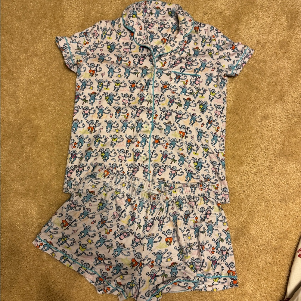 EUC Roller Rabbit Palm Beach Pajamas